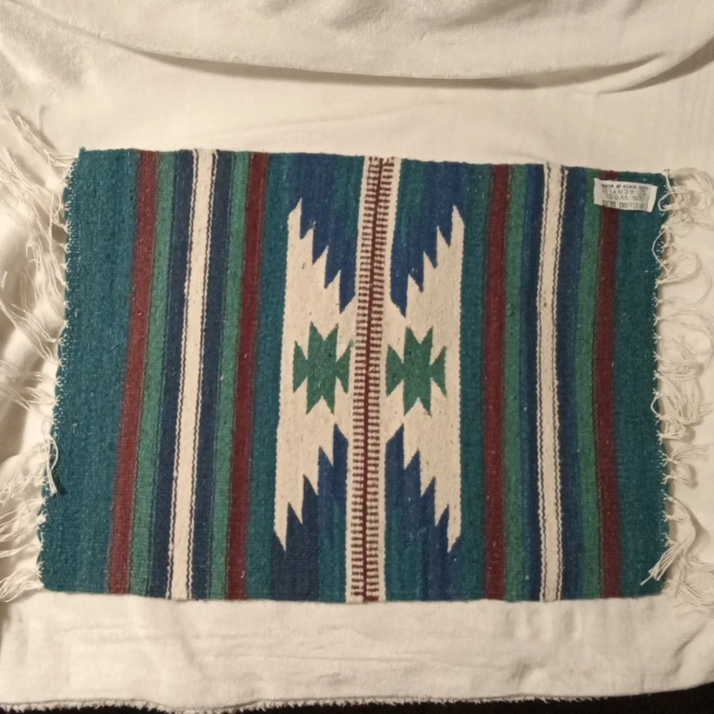 Hand Woven Wool Mats / Wall Hangings